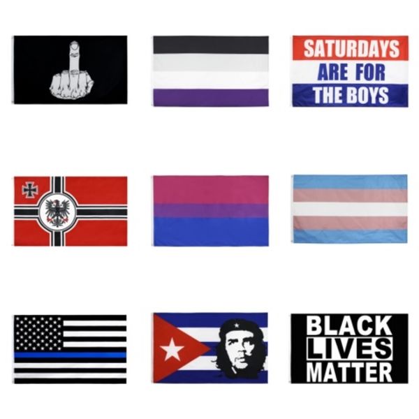 

wholesale 3x5 trump flags 11 designs keep america great donald printing 2020 american election support flag banner#269