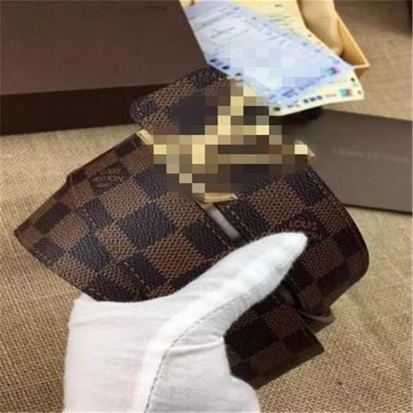 

2020 luxury ceinture designer belts fashion coffee grid pattern louÃ¬s vuÃ¬ttÃµn belt mens womens belt, Black;brown