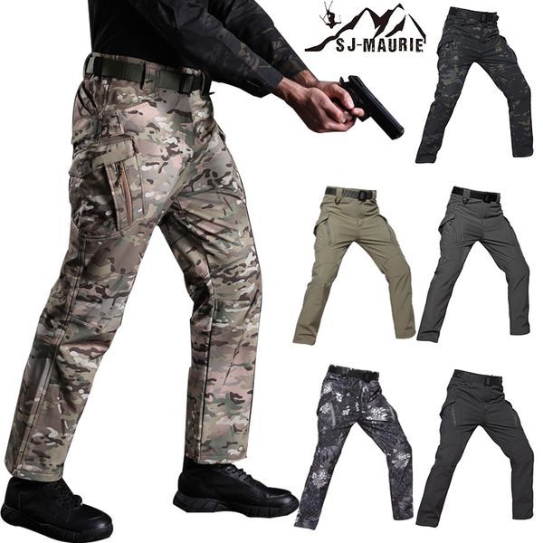Mens Waterproof Combat Military Tactical Pants Hiking Outdoor Climbing Trouser