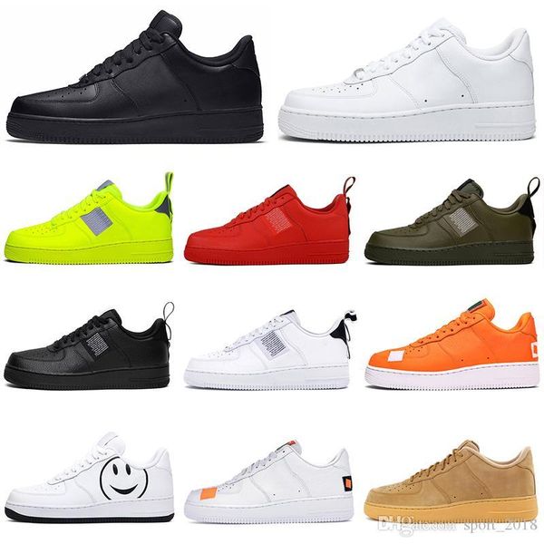 

2019 dunk 1 utility running shoes men women triple white black red outdoor plate-forme skateboard platform mens trainers sports sneakers