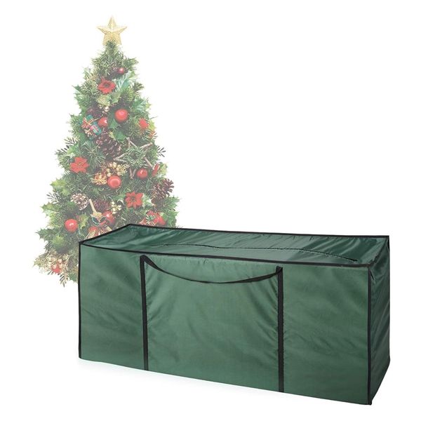 

9ft zip-up рождественская елка хранения сумка для украшения свет zip sack xmas деревья рождественские украшения