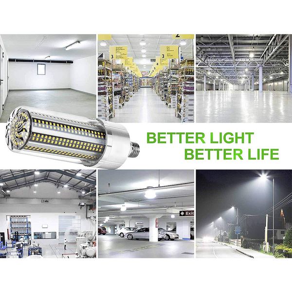 

high power bulb 60w super bright led light bulb with e27 large mogul base adapter for large area commercial ceiling lighting