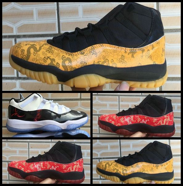 

concord 11 mens basketball shoes 11s yellow red dragon gym black stingray legend blue unc space sports trainers jumpman sneakers schuhe