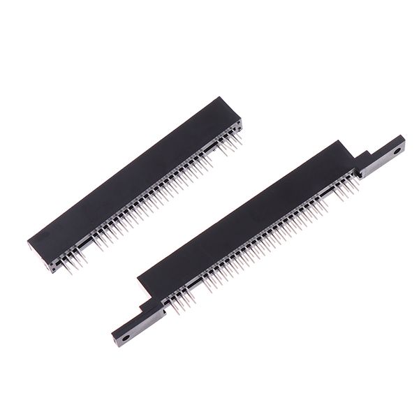 Sostituzione del connettore dello slot per scheda della cartuccia di gioco a 62 pin per SFC SNES Parti del connettore Gap da 2,54 mm Carrello a 62 pin SPEDIZIONE VELOCE