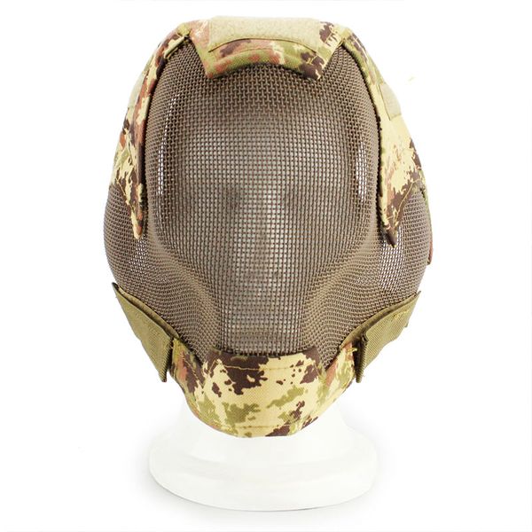 

tactical full face mask protection paintball cycling equipments, Black