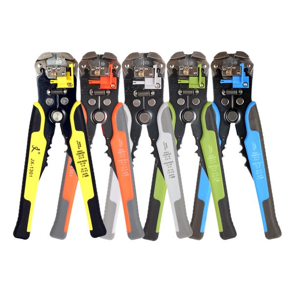 

jx1301 cable wire stripper cutter crimper automatic multifunctional stripping tools crimping pliers terminal 0.2-6.0mm hand tool