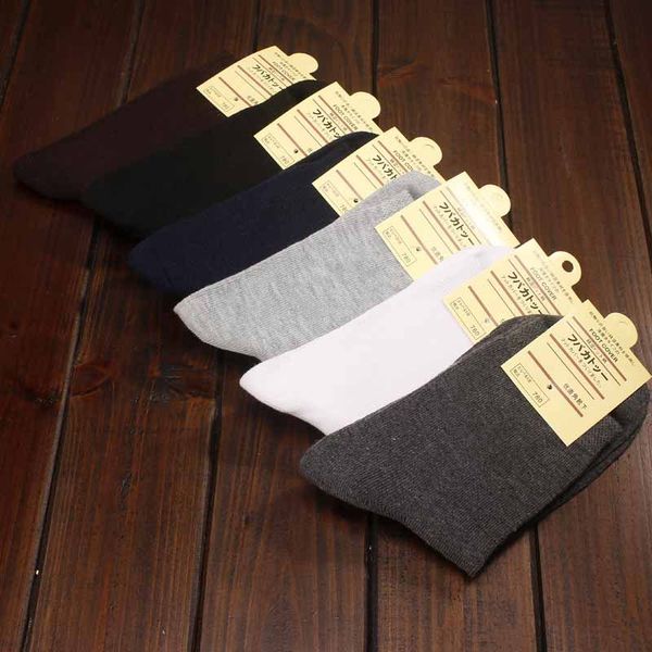 

men's casual socks, deodorant, 8pcs/lot,sweat proof,young people,100%cotton,discount,soild color, Black