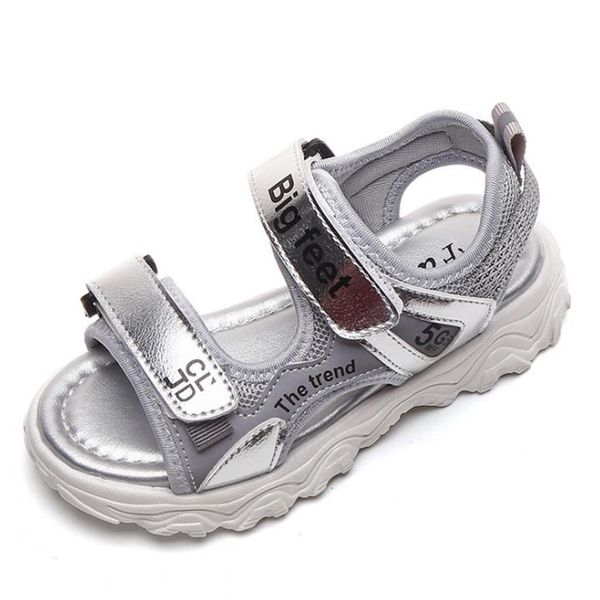 

girls' sandals 2020 new summer fashion children's princess shoes children's soft bottom girls' casual sandals, Black;red