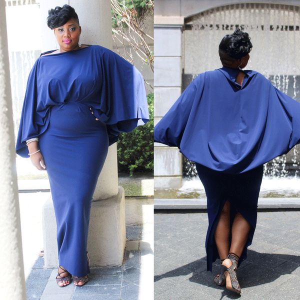 

plus size women's long evening party dress prom gown formal bridesmaid cocktail suit club