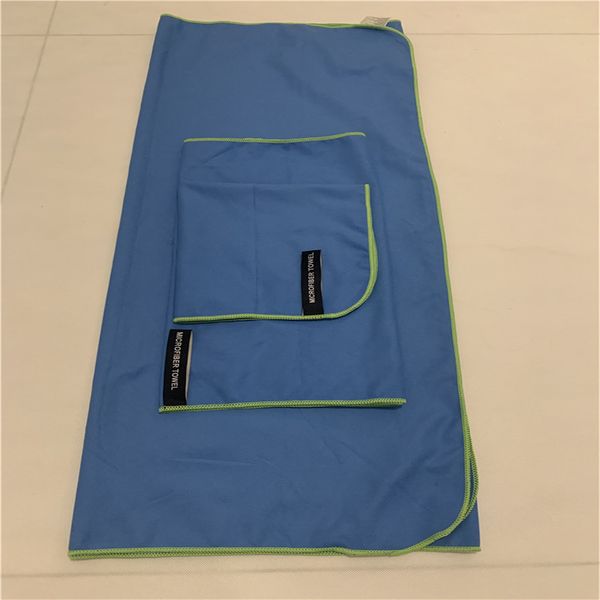 

3pcs in a set pure color natural microfiber towel 70x140cm absorbent fiber family bath washer beach swimming towels