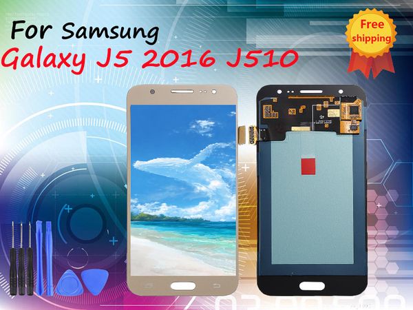

original lcd display 100% tested working touch screen assembly for samsung galaxy j5 2016 j510 lcds display repair tools with ing