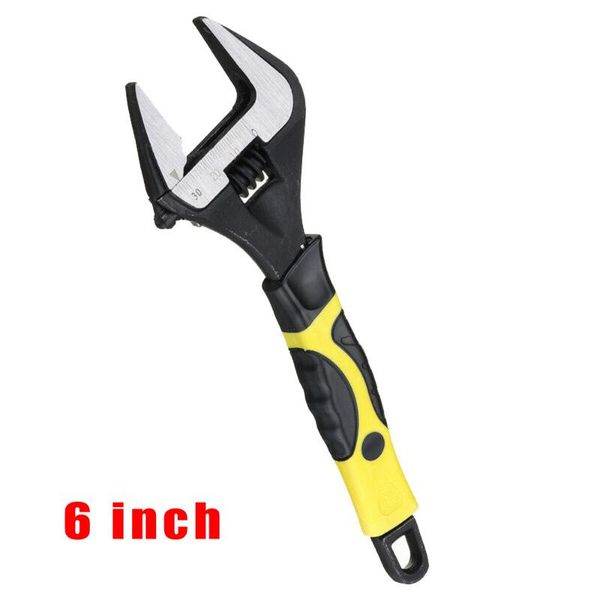 

workshop wrench tool parts wide jaw adjustable spanner nut pipe soft grip