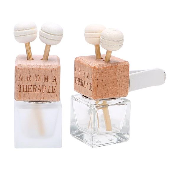 

perfume pendant air freshener car perfume bottle for essential oils hanging glass bottle auto ornament car-styling