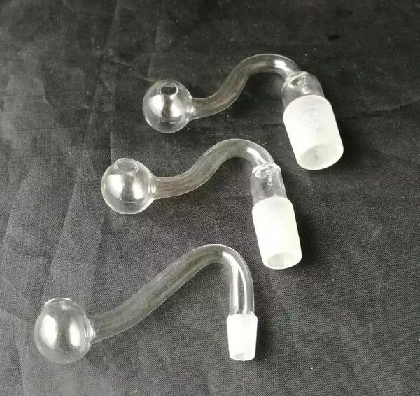 S-Rohr transparenter Topf Glasbongs Zubehör ﾠ, Glasrauchpfeifen bunte Mini-Mehrfarben-Handpfeifen Bestes Löffelglas