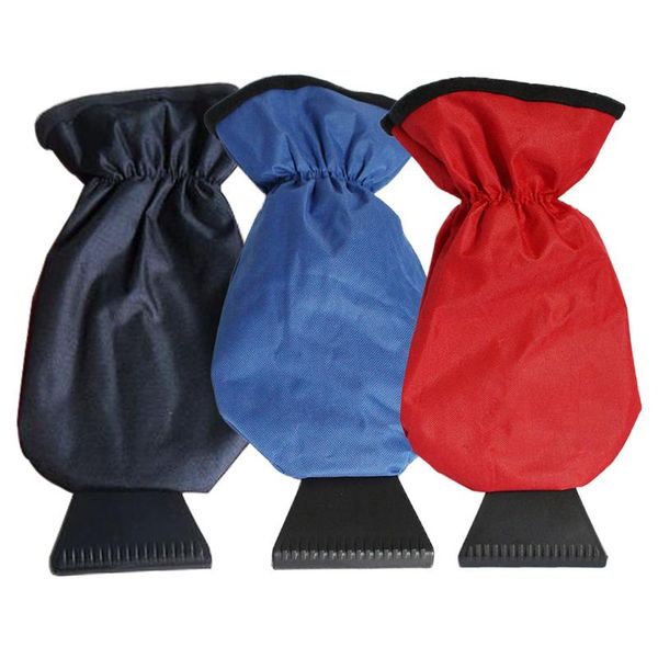 

universal car cleaning snow removal ice shovel 600d oxford cloth maintenance warm gloves snow cleaning remover tool