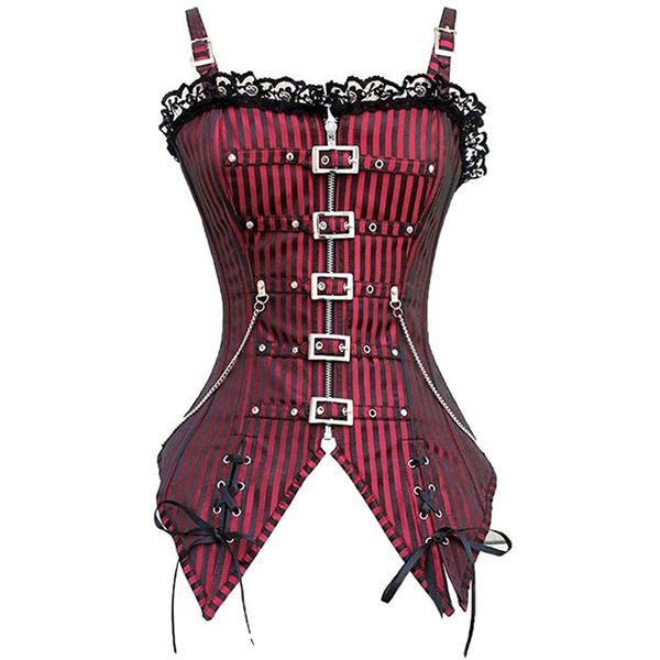 

wholesale women slim corsets and bustiers lace fishbone firm female corset push up lingerie bustier sheer overbust corset, Black;gray