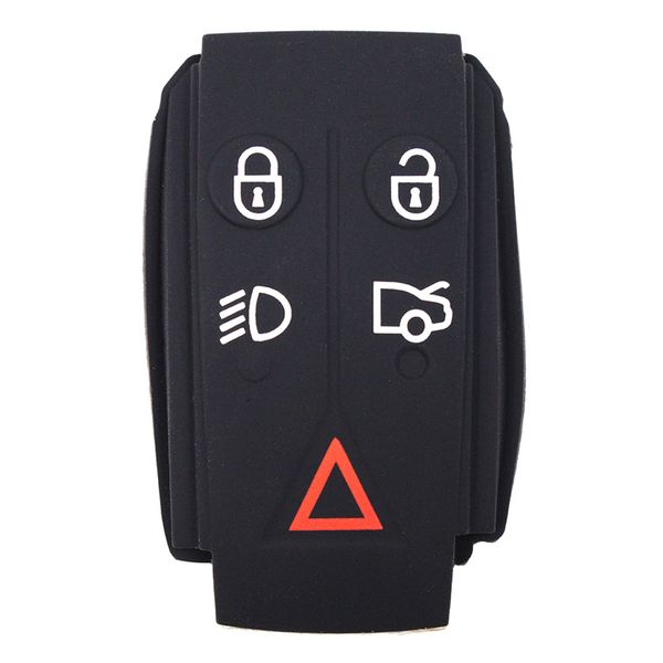 

key rubber pad 4+1 button for x s e f type xj xk xf xkr remote key