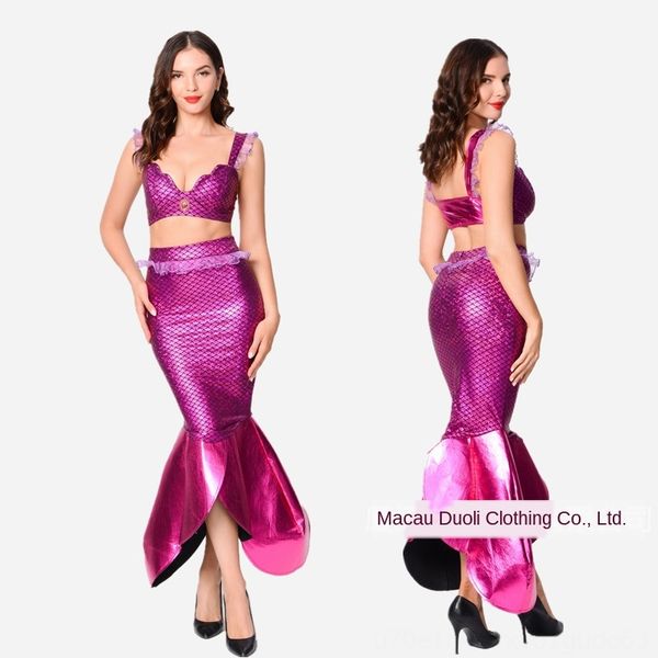 

ролевая игра весело этап sexy русалка принцесса sexy костюмы костюмы косплей бюстгальтер длинные юбки раскол костюм, Black