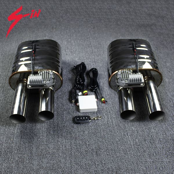 

exhaust muffler valve muffler electric valve cutout double kit remoter control mufflers