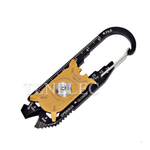 

20 in 1 multi-function combination tool outdoor portable tool key chain wrench wire stripper hand