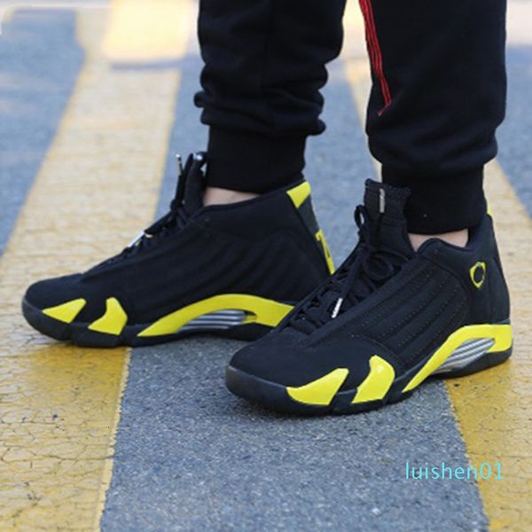 

2019 new 14 14s last sblack red black toe dmp oxidized thunder men basketball shoes athletic sport sneaker trainers l01