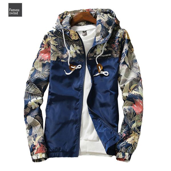 

windbreaker womens jacket autumn plus size 5xl causal zipper hooded floral loose basic jacket coat womens windbreaker, Black;brown