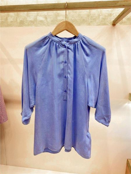 

women shirt women's loose-fitting loose-fitting round-neck shirt, White