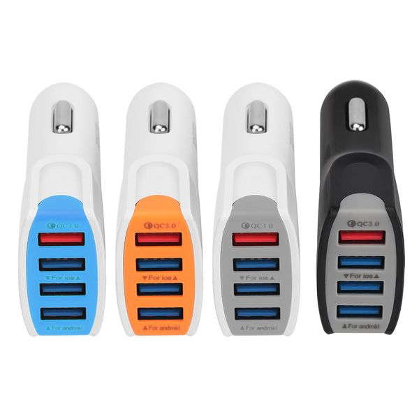 

4 u b quick charger qc 3 0 fa t charging car charger univer al for apple iphone ipad ipod am ung galaxy droid nokia htc