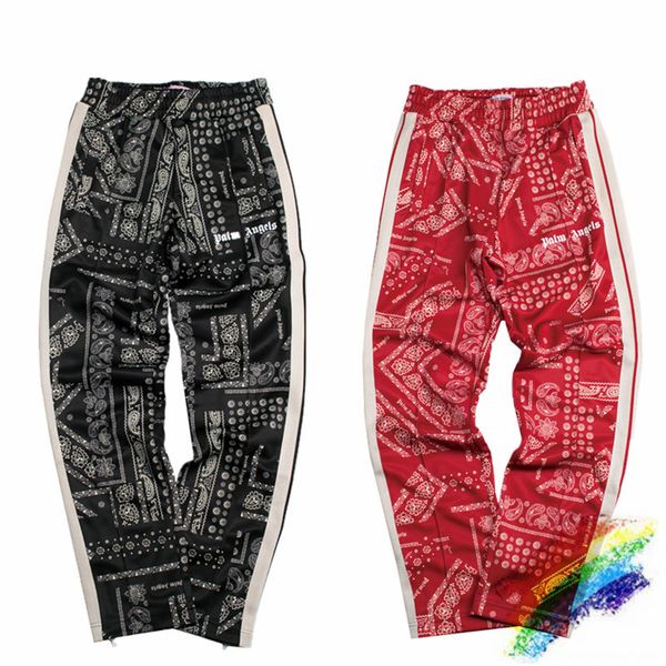 

19fw Palm Angels брюки лучшее качество Мужчины Женщины камуфляж мода хип-хоп письмо печа