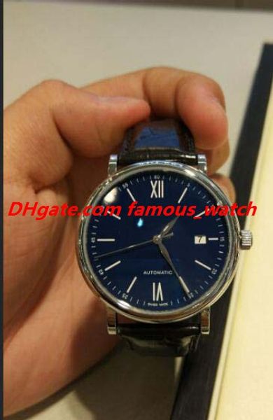 

2 стиля роскошные мужские часы 40мм 356501 - unworn with box автоматические модные мужские часы наручные часы, Slivery;brown