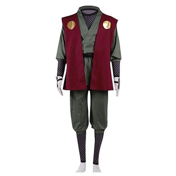 

and child jiraiya anime cosplay costume 8pcs set, Black