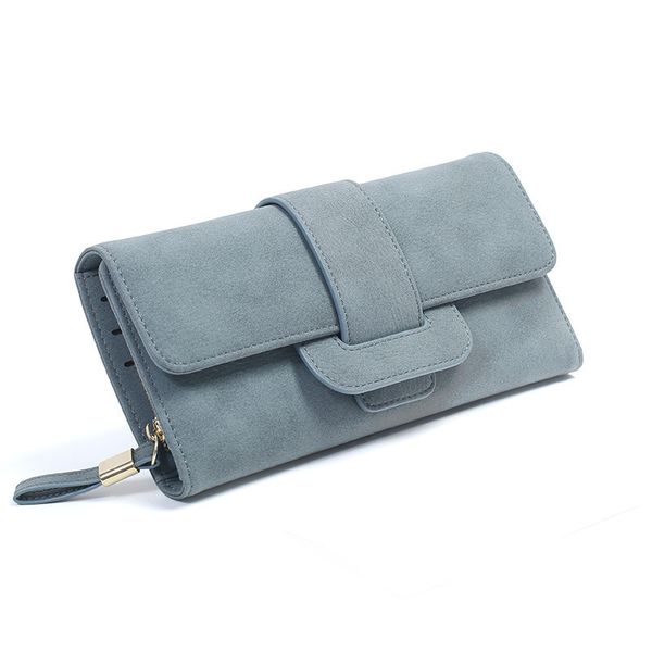 

classic women wallets three fold soft purse woman handbags clutches hasp button female card holder zipper coin keeper ql, Red;black