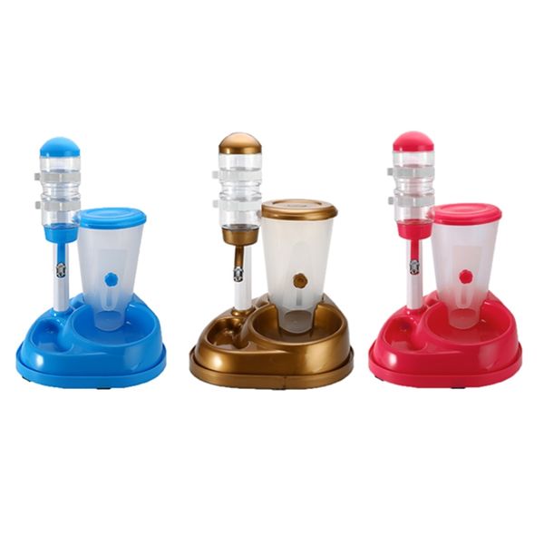 

cat dog food диспенсер для воды двойного использования чаши pet диспенсер сухой и мокрой еды плиты 2 в 1 pet dog cat регулируемая автоподатч