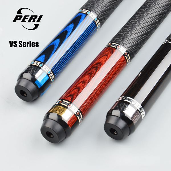 

offical peri vs billiard pool cue 12.75mm hawkeye ii tip professional maple shaft handmade billar cue stick high-end kit china