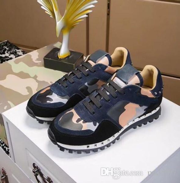 

classic luxury shoes fashion designer shoes man woman punk style casual shoes size 35-45 model st013, Black