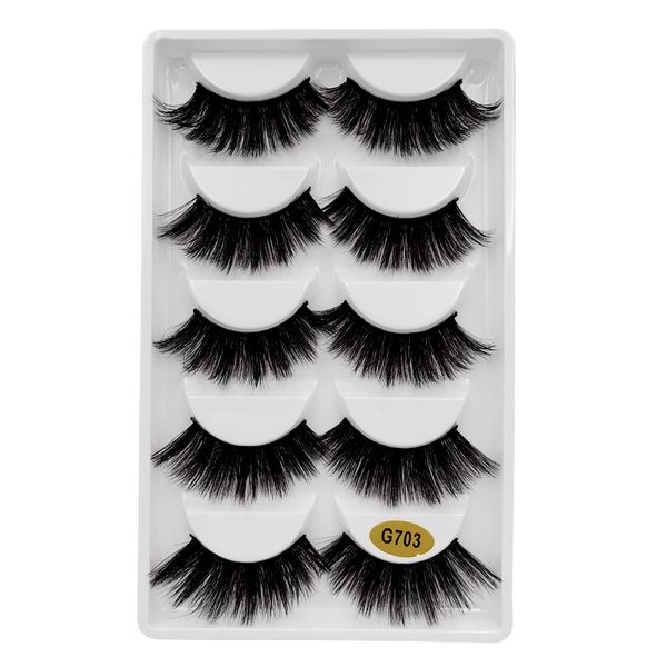 

false eyelashes thick mink eyelashes 3d mink lashes natural false lashes eyelash extension cilios maquiagem