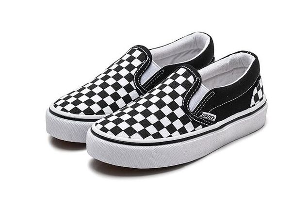 checkered shoes for girls