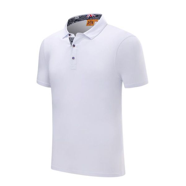 

new mens and women british wind plain cotton spandex cotton polo shirt white short sleeve t-shirt sd-1858-218, Black