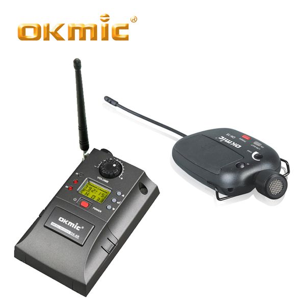 Okmic Ok 8r Ok 18 Lavalier Microphone Wireless System Mini Transmitter With Multifunction For Teacher Training Ceiling Microphone Cell Phone