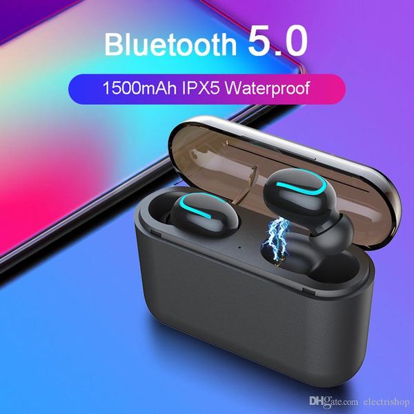 

wireless bluetooth headphones q32 cell phone earphones headsets with 1500mah power bank function stereo sports cordless edr handsfree