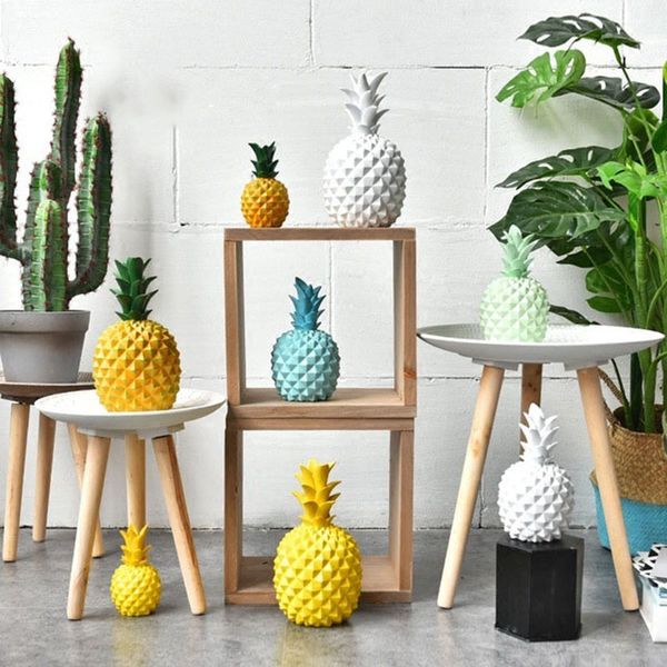 

creative pineapple living room restaurant home wine cabinet decoration ornaments props 020 y