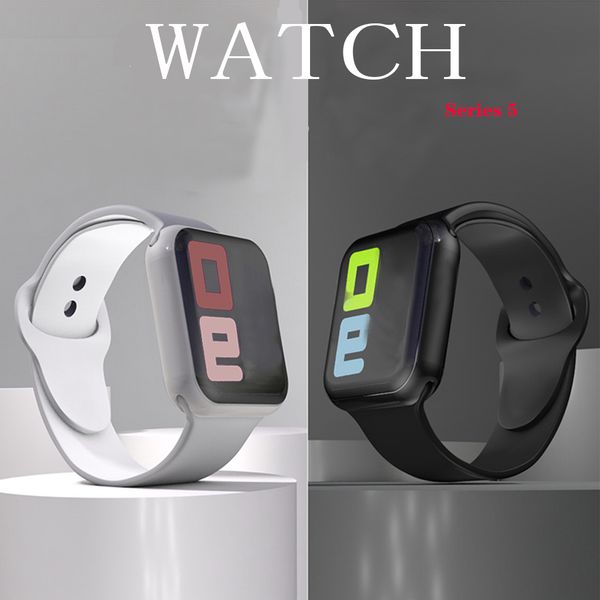 

для goophone x xr xs max series 3 4 5 smart watch 40 42 44mm smartwatch w54