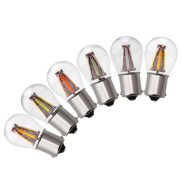 

1pc 4led 1156 1157 bay15d car brake light parking lamp rear tail bulb signal lamp 12v light