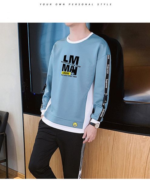 

cross-border hoodie men 2020 spring new men's hoodie european and american foreign trade leisure china fashion brand men's clothin, Black