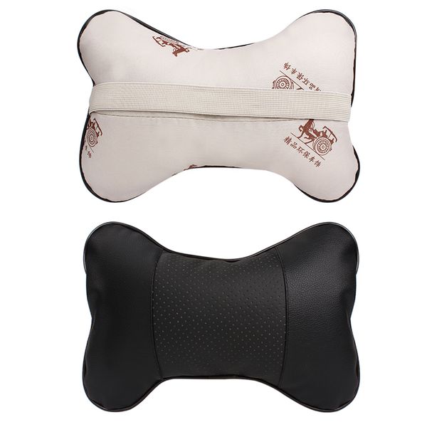 

leepee car pillow seats car neck pillow black leather neck