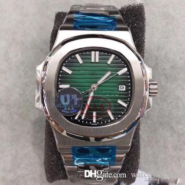 

luxury watch 40mm sapphire automatic mechanical motion laser engraving back 316l steel original butterfly buckle, Slivery;brown