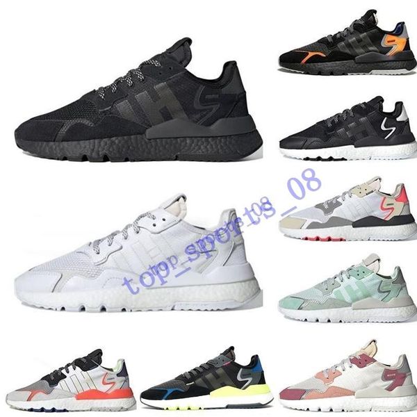 

2020 new nite jogger fashion shoes for men women designer sneakers triple white mint black red green road safety 3m glow dark sports shoes
