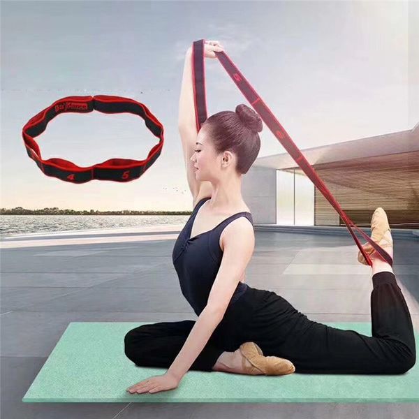 

legs stretcher strap with loops split training waist flexibility rope gym dance ligament stretch belt hanging trainer equipment