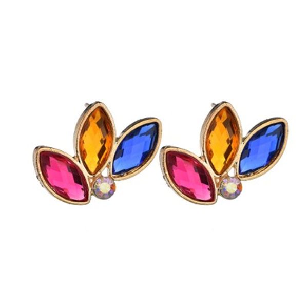 

2019 new design bohemian statement earrings fashion brand jewelry wedding stud earrings for women wholesale e2810, Golden