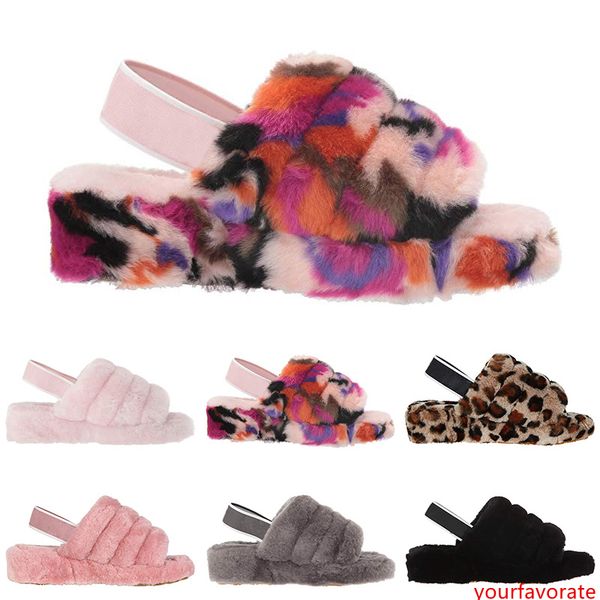 

2020 пушистые тапочки пух да слайд австралия мода роскошные дизайнерские женские зимние сандалии повседневная обувь сапоги пушистые mirabell